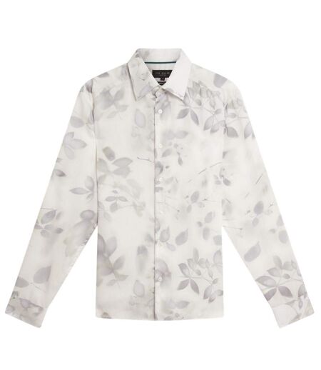 Chemise Motif/style Imprimé Feuille Homme Blanc Ted Baker