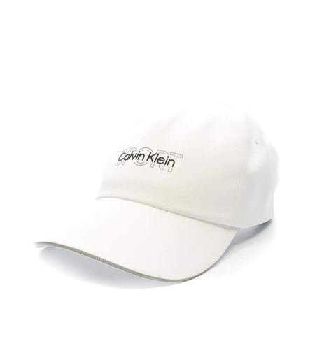 Casquette Blanche Mixte Calvin Klein Jeans 6 Panel Classic - Taille unique