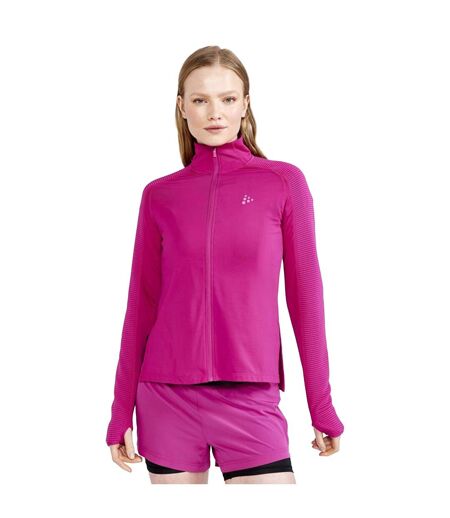 Craft Womens/Ladies Core Charge Jersey Jacket (Roxo) - UTUB858