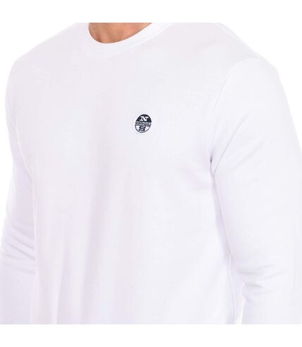 Long-sleeved crew-neck sweatshirt 9024070 men