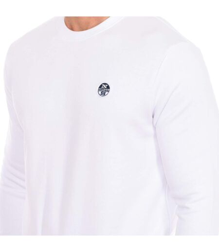 Long-sleeved crew-neck sweatshirt 9024070 men