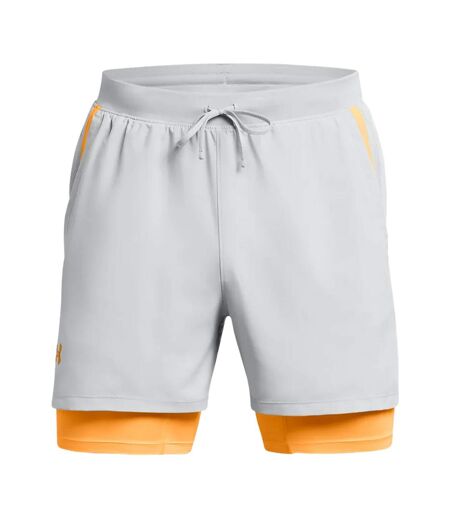 Short Launch Homme Gris Under Armour