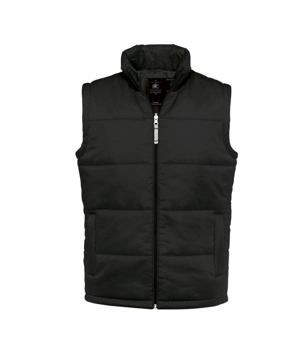 Veste Sans Manches Motif/style Uni Homme Noir B&C-1