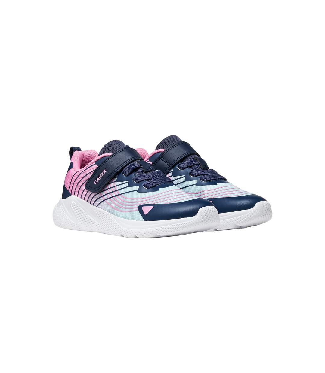 Basket Basse Enfant à Scratch Geox Sprintye Girl-3