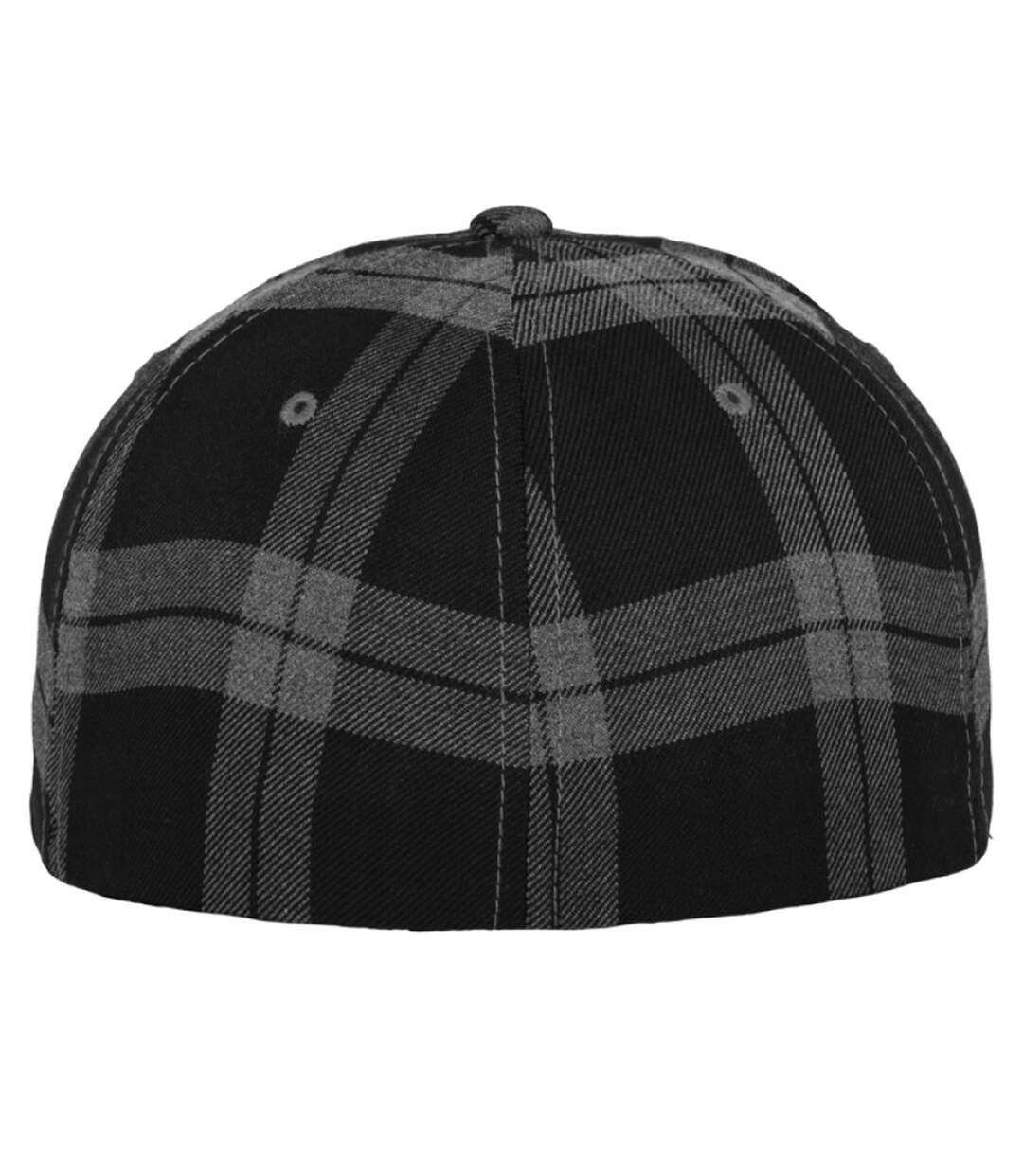 Casquette De Baseball Noir Gris Flexfit-2