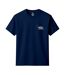 Mens Cali Crew Neck T-shirt Navy Blue Republic Of California-2