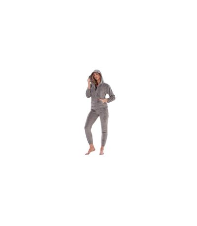 Ensemble De Pyjama Long Femme Gris Keanu