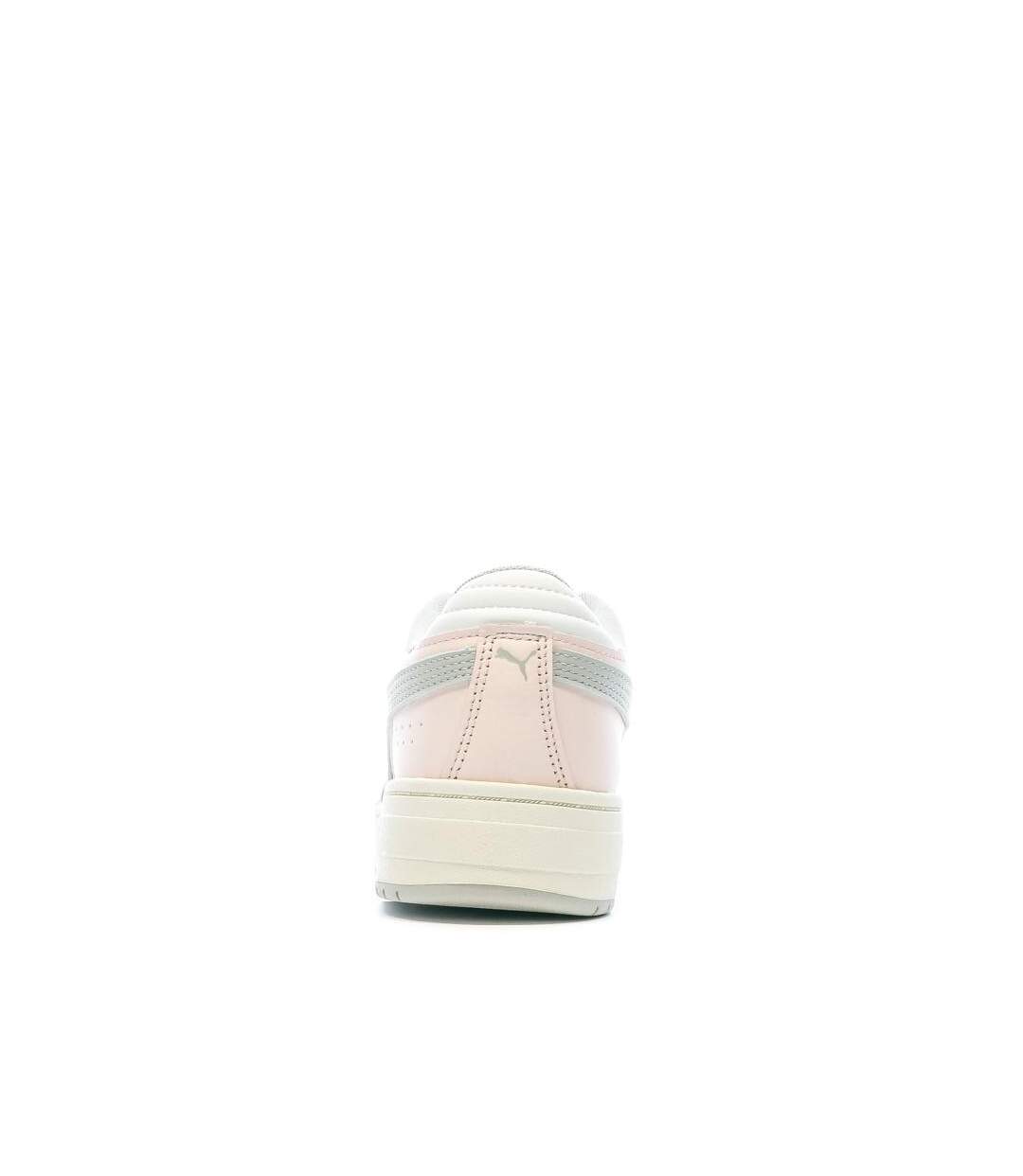 Baskets rose/blanche/gris femme puma ca pro sport-3