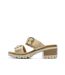 Mules beige femme relife lehm-1
