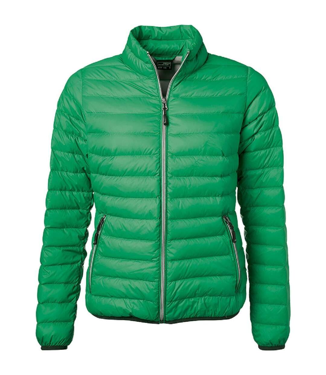 Veste doudoune matelassée duvet - JN1139 - vert - Femme