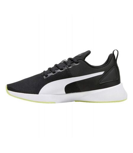 Chaussures Course À Pied Flyer Runner Homme Noir Blanc Puma