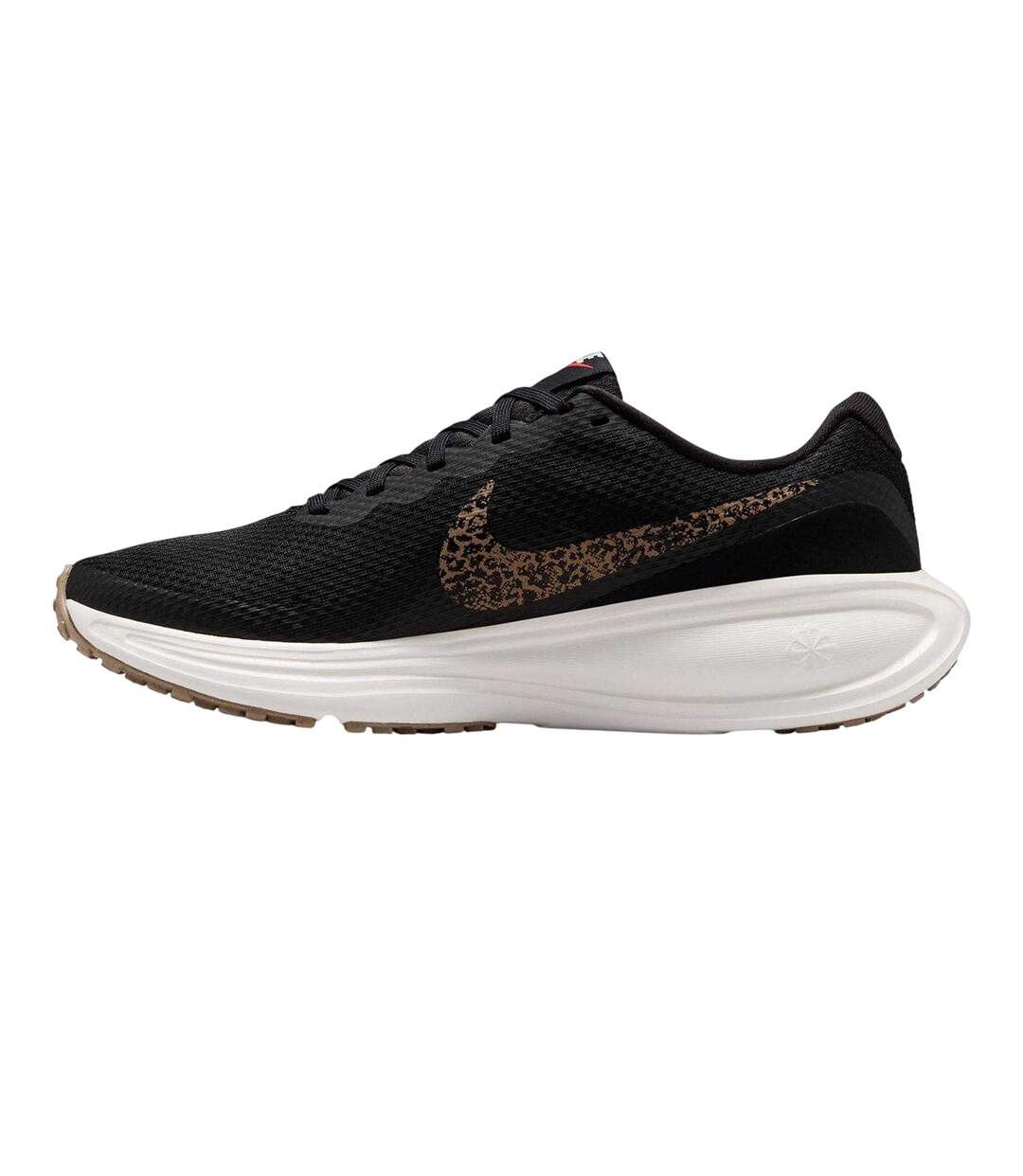 Womens/ladies Revolution 8 Trainers Black Leopard Nike-3