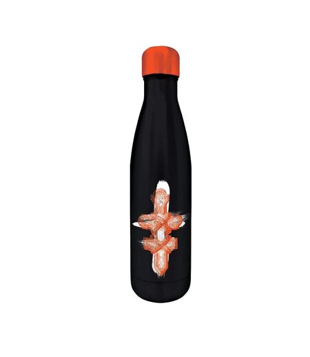Rebel Moon Imperium Priest Metal 540ml Water Bottle (Black/Orange) (One Size) - UTPM8136