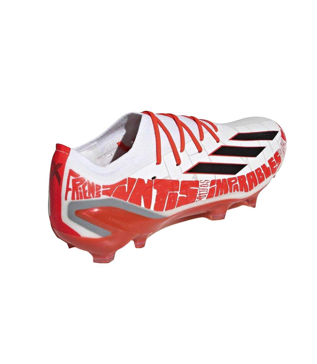 Mens X Speedportal 1 Lionel Messi Firm Ground Football Boots Blanc Rouge Adidas-2