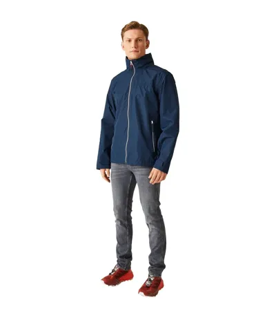 Mens Waterproof Soft Shell Jacket Navy Classic Red Regatta Professional