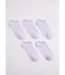 Socquettes basses, uni clair-2