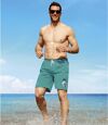 Men's Green Beach Swim Shorts Atlas For Men