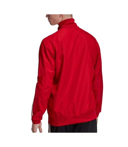 Veste Zippée Rouge Homme Adidas Con20 - L