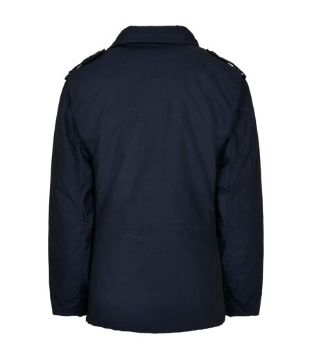 Veste De Campagne M-65 Homme Bleu Marine Build Your Brand