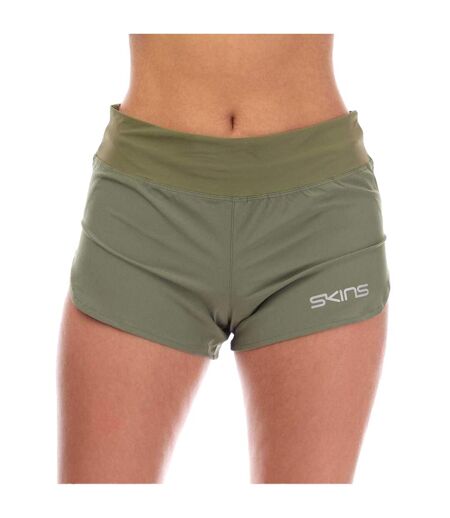 Short Series-3 Femme Vert Kaki Skins