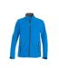 Mens Trial Soft Shell Jacket Ocean Blue Printer-1