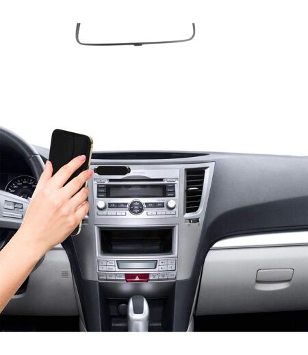 Support Téléphone Voiture Magnétique 7cm Noir