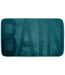 Tapis de Bain Microfibre Relief 45x75cm Bleu Canard-1