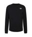 Umbro Mens Pro Fleece Crew Neck Sweatshirt (Black)
