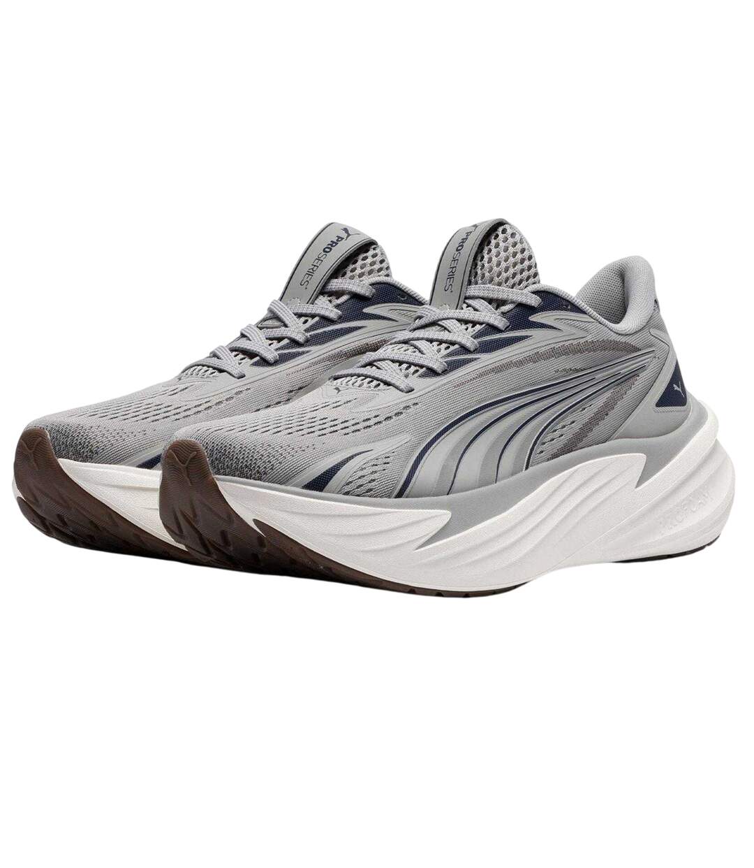 Mens Pro Running Trainers Grey Puma-4