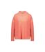 Pull femme col montant et épaule boutonnée FRIDA-2