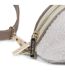 Isotoner banane femme sherpa kaki avec bandoulière ajustable-2