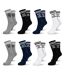 OZABI Chaussettes Homme Message Humoristiques Pack de 8 Paires-1