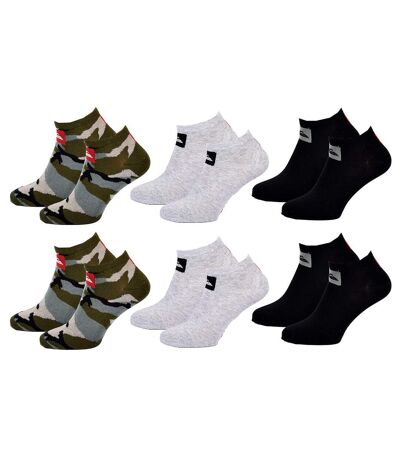 Chaussettes QUIKSILVER SNEAKER 6 Pcs 0243