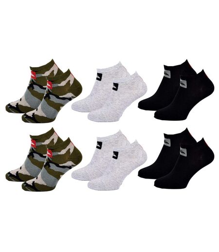 Chaussettes QUIKSILVER SNEAKER 6 Pcs 0243