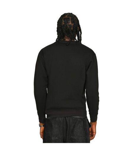 Mens Core Combed Cotton Regular Sweatshirt Black Casual Classics