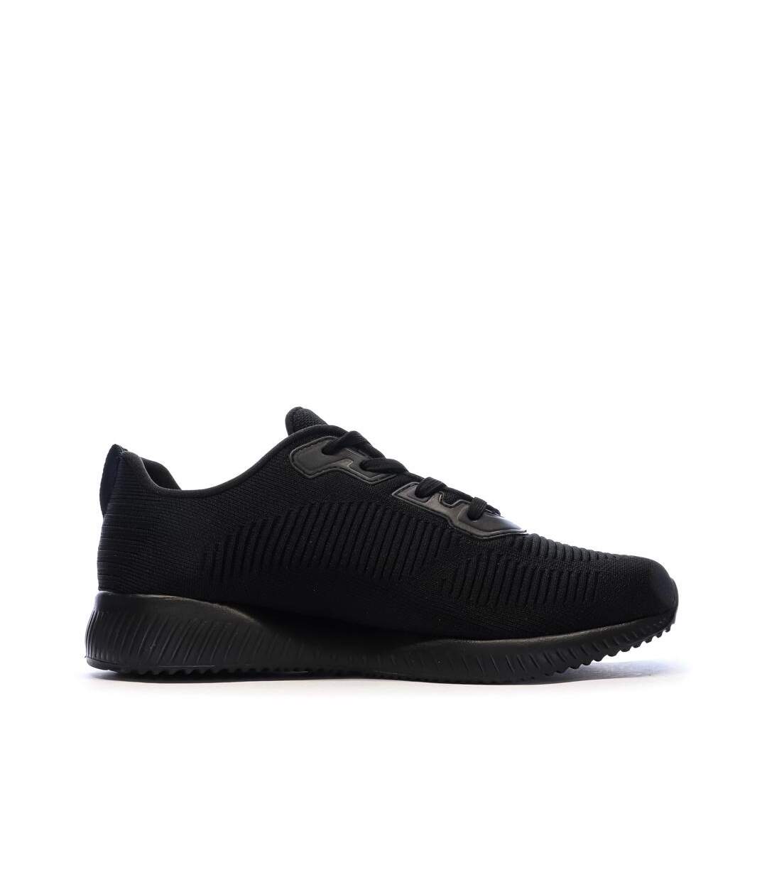 Baskets noires femme skechers bobs squad tough talk-2