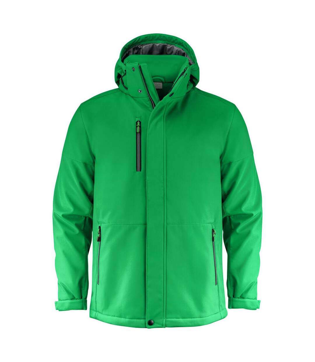 Mens Overlanding Soft Shell Jacket Fresh Green Printer-1