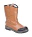 Portwest Mens Steelite Leather Rigger Boots (Tan) - UTPW240