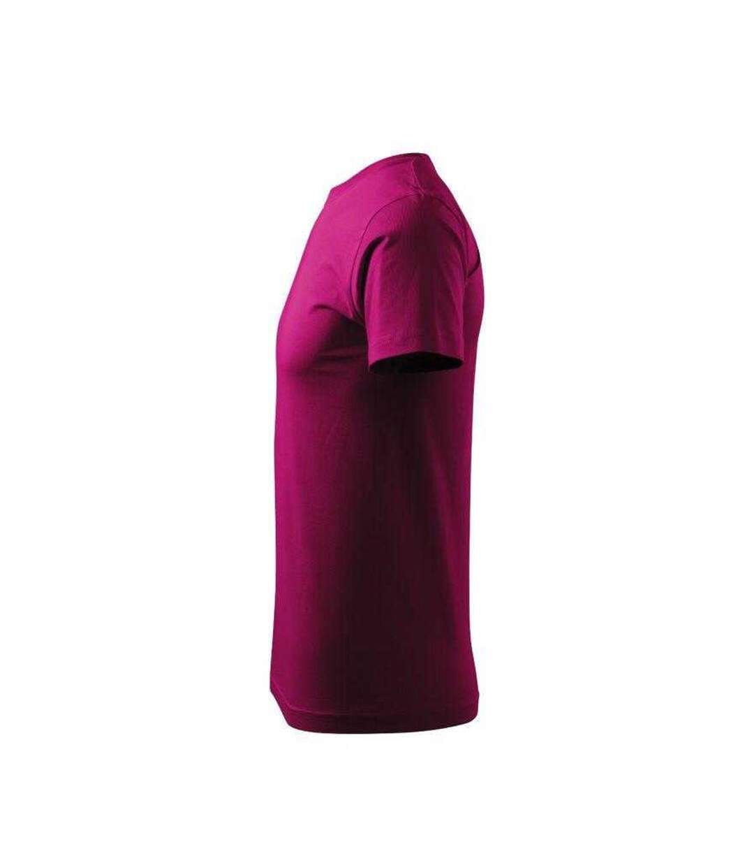 T-shirt Basic Homme Fuchsia Foncé Malfini-3