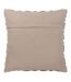 Calvay chunky textured cushion cover 50cm x 50cm taupe Yard