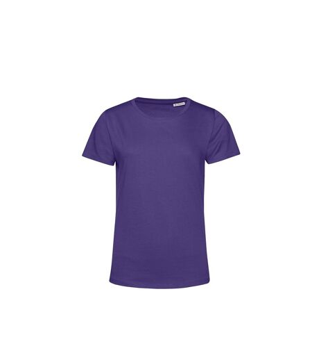 B&C Womens/Ladies E150 Organic Short-Sleeved T-Shirt (Radiant Purple)