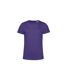 B&C T-shirt à manches courtes biologique E150 pour femmes/femmes (Violet) - UTBC4774