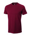 Elevate Mens Nanaimo Short Sleeve T-Shirt (Burgundy) - UTPF1807