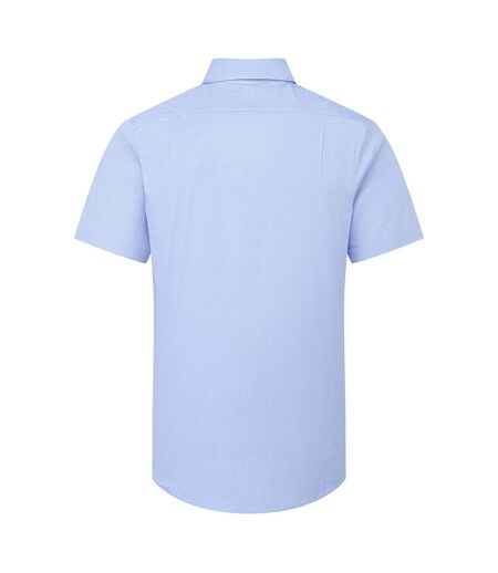 Chemise Habillée Manches Courtes Supreme Homme Bleu Oxford Premier