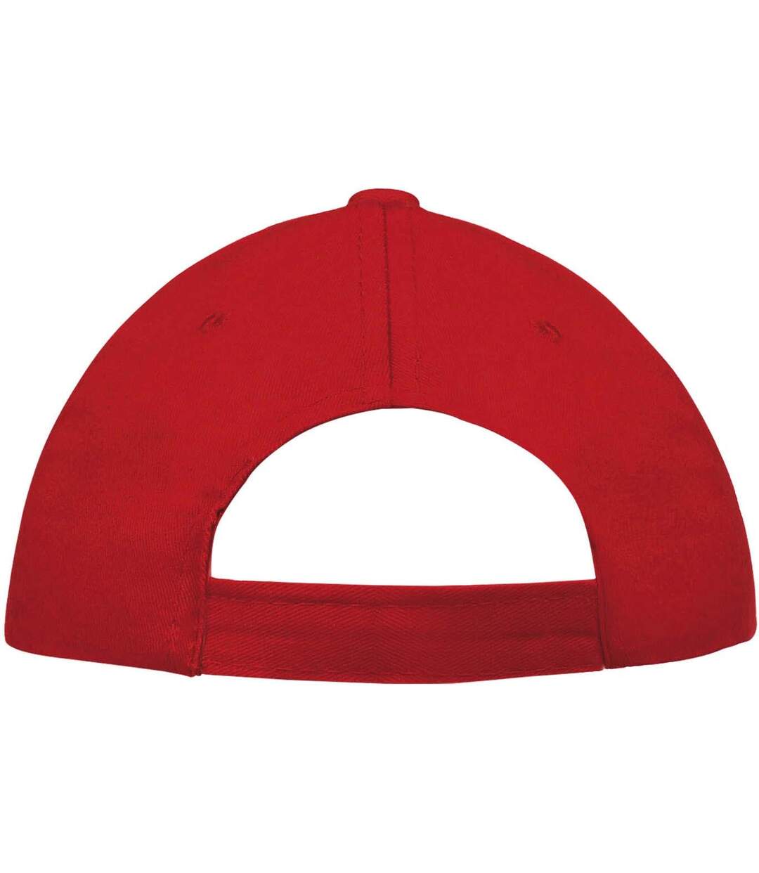 Casquette de baseball buzz unisexe rouge SOLS-2