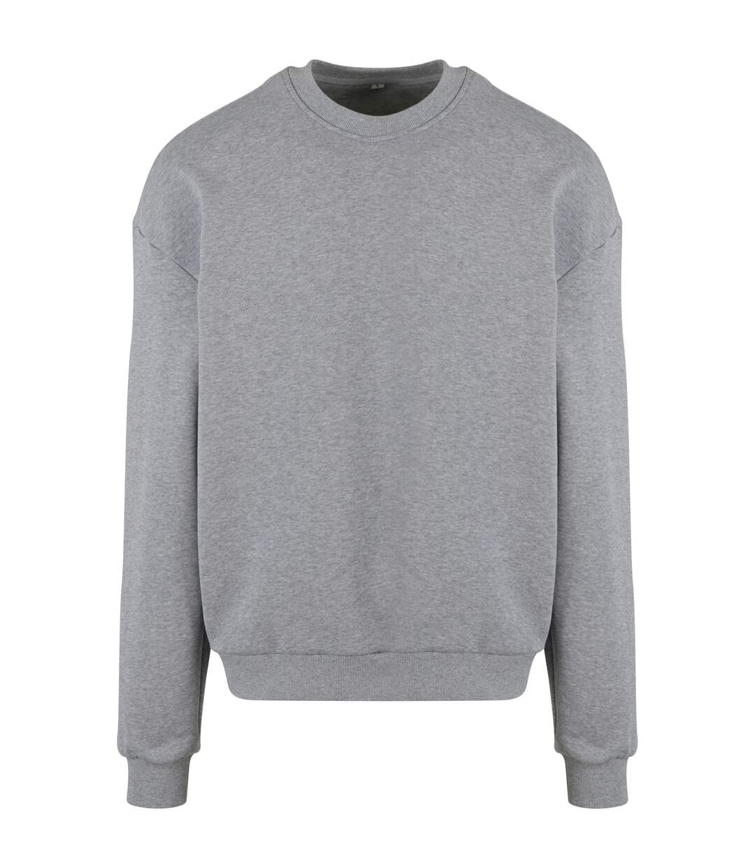 Sweat Homme Gris Chiné Build Your Brand-1