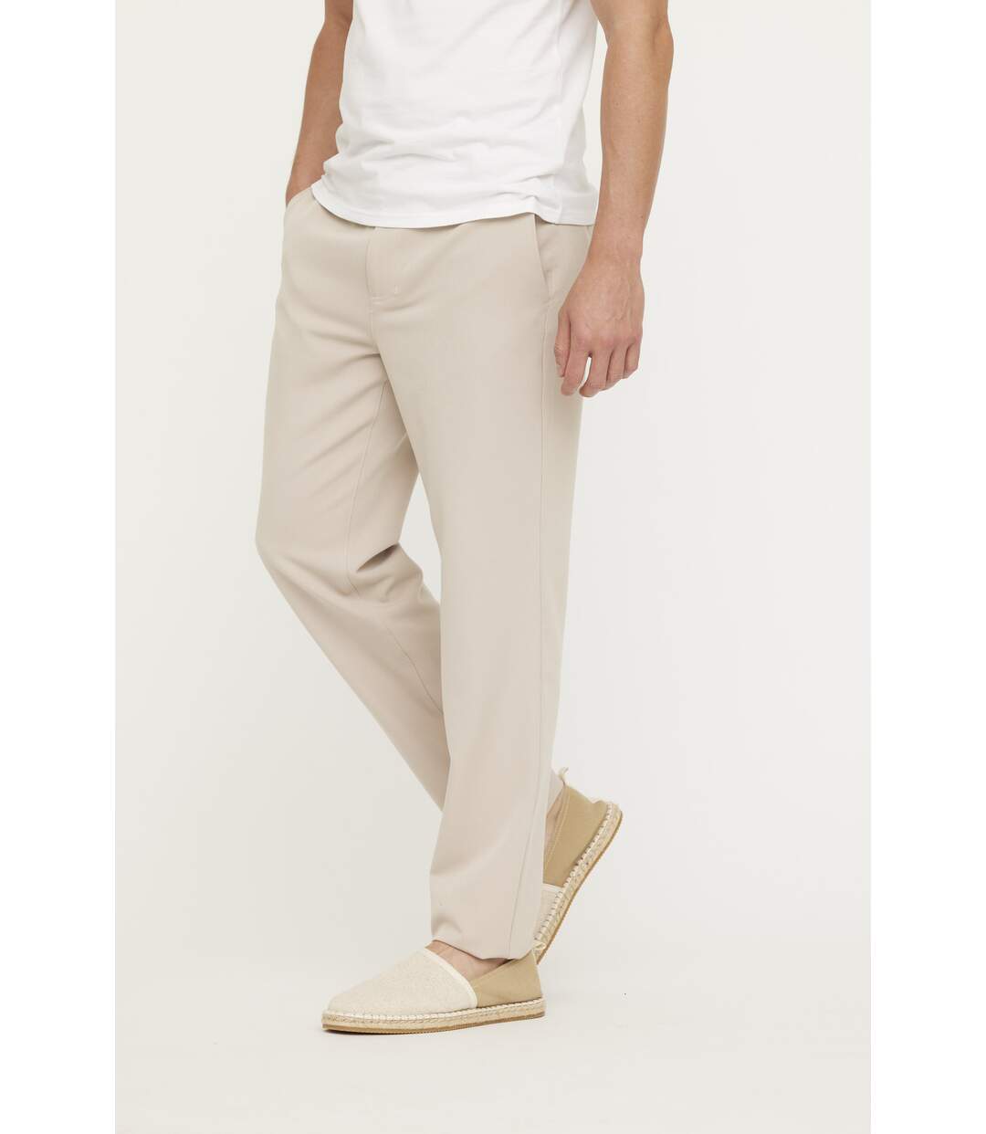 Pantalon coton straight GLANCE-2