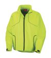 Spiro Mens Sports Crosslite Trail & Track Jacket (Waterproof, Windproof & Breathable) (Neon Lime)