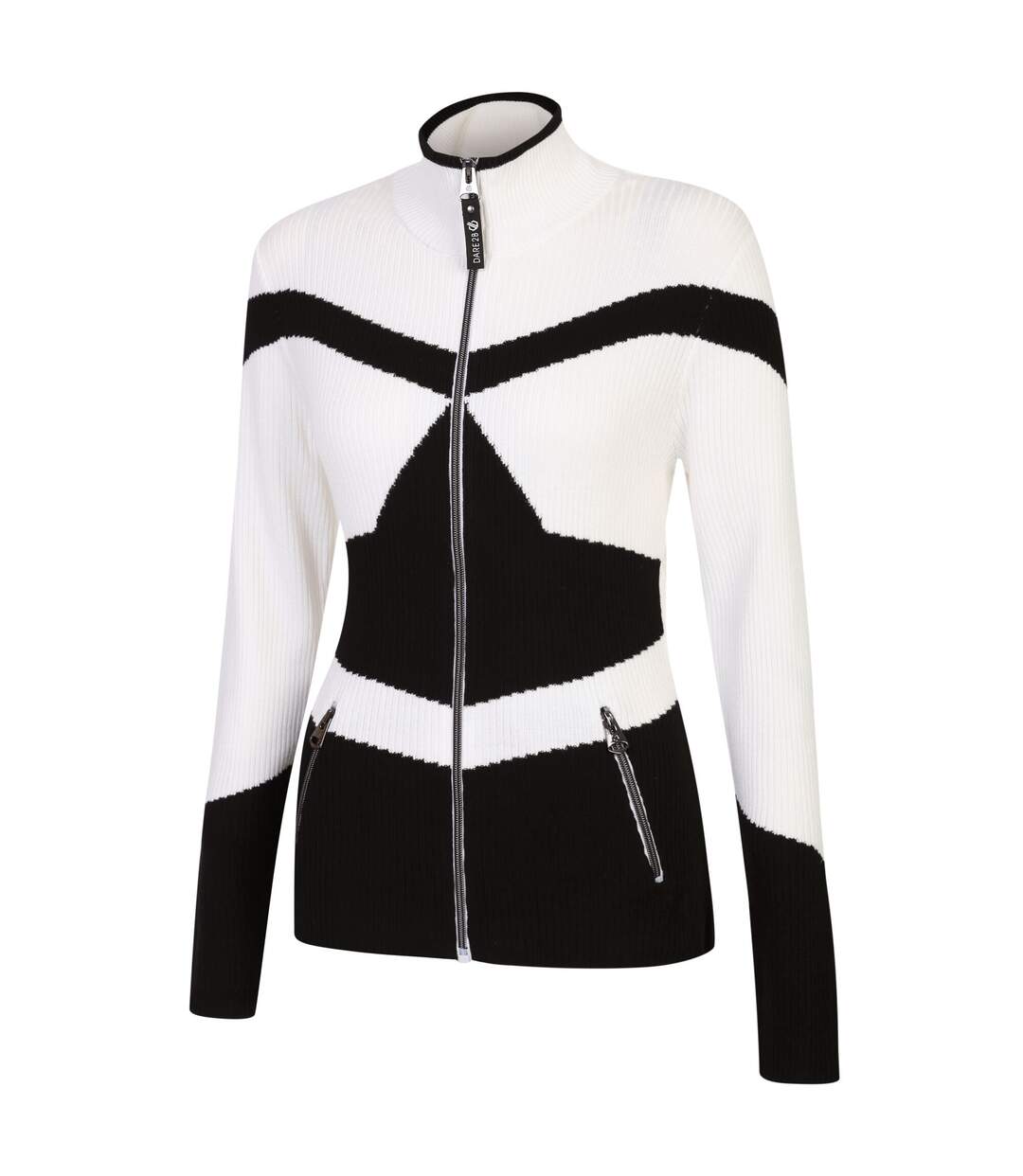 Veste Rocker Femme Noir Blanc Dare 2B-4