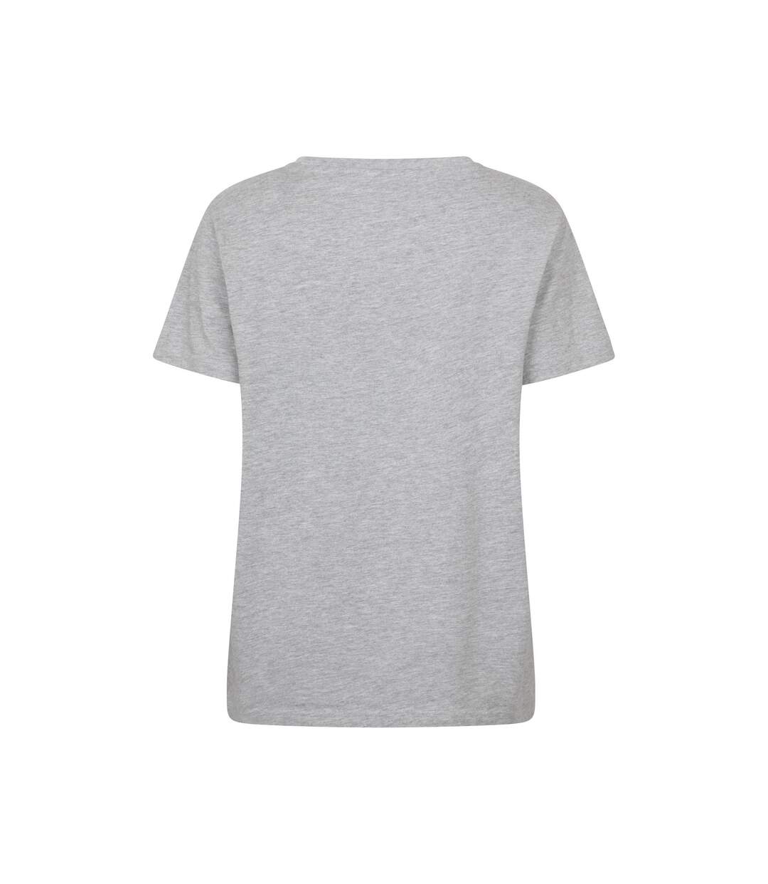 T-shirt basic femme gris clair Mountain Warehouse-2